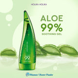 Holika Holika Aloe Vera 99% Soothing Gel 250ml ⭐ 韓國惑丽客99%天然芦荟胶 aloe vera gel, skincare, beauty care, moisturizer Bluemoon Secrets Chamber
