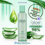 aloe vera, Facial toner, skincare, beauty care, moisturizer Holika Holika Aloe Soothing Essence 98% Toner 200ml⭐惑丽客98%芦荟舒缓精华爽肤水 Bluemoon Secrets Chamber