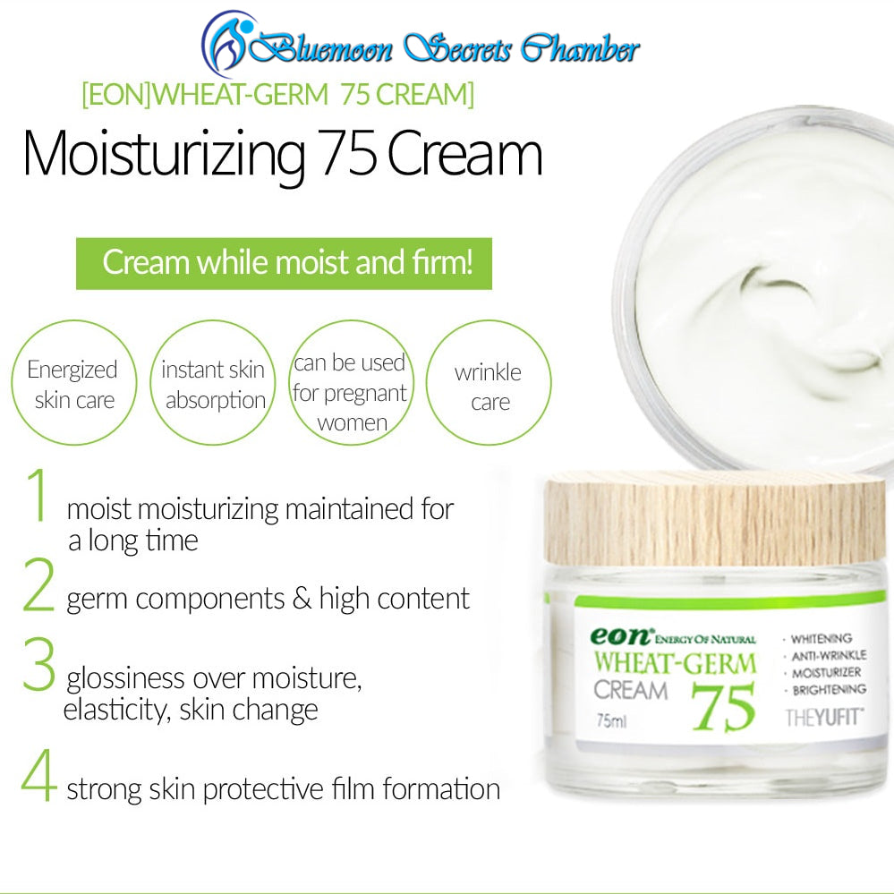 YUFIT eon Wheat-Germ Skin Care ⭐ 75 Cream ⭐ 97 Essence ⭐ 麦芽精华液&面霜 freeshipping - Bluemoon Secrets Chamber