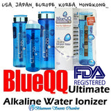 USA BLUEQQ Portable Alkaline Mineral Water Ionizer 700ml/1000ml Bottle/Cartridge★天然礦物質鹼性離子水 freeshipping - Bluemoon Secrets Chamber